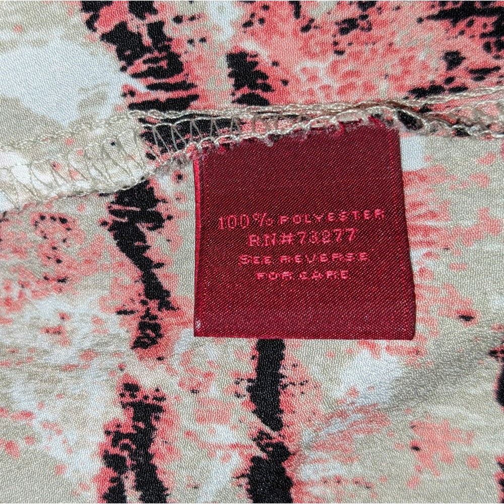 212 Collection Blouse Button Down Long Sleeve Abs… - image 5